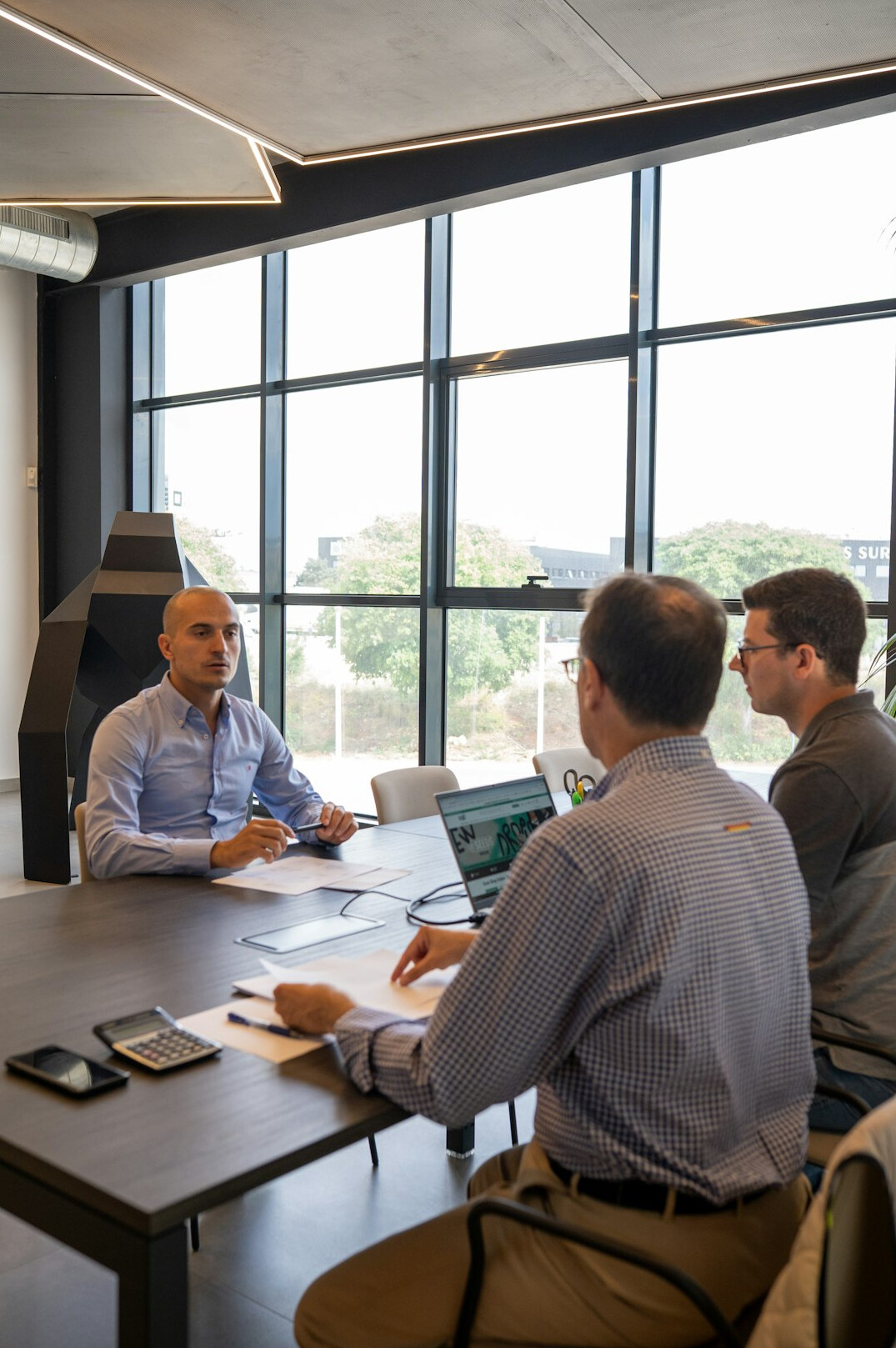 business people in meeting room